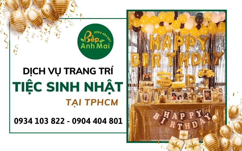 dịch vụ trang trí sinh nhật