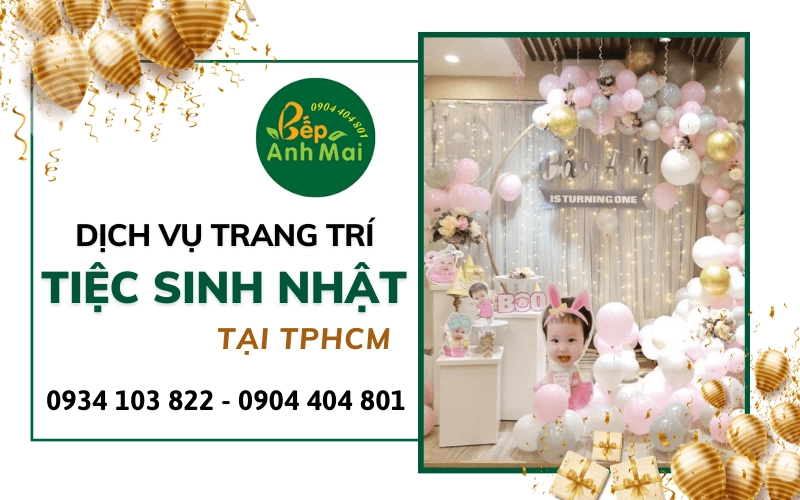 dịch vụ trang trí sinh nhật