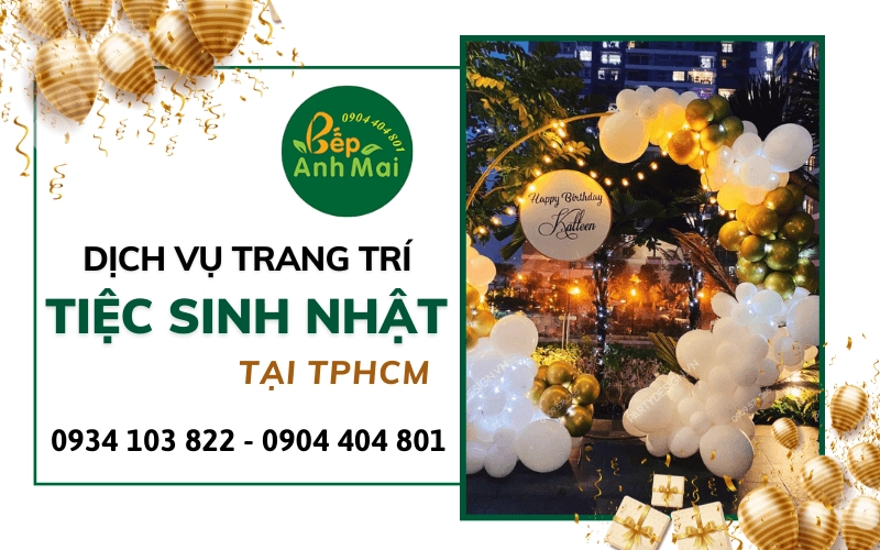 dịch vụ trang trí sinh nhật