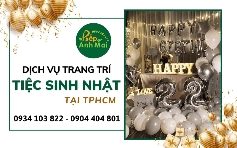 dịch vụ trang trí sinh nhật
