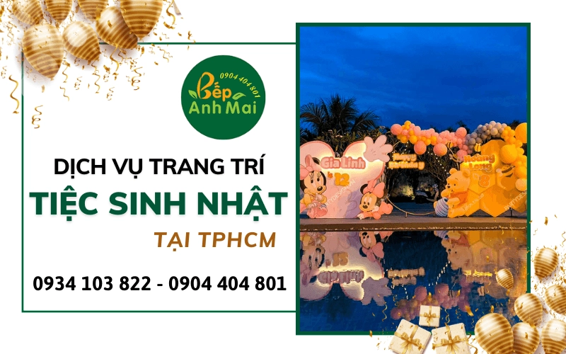 dịch vụ trang trí sinh nhật