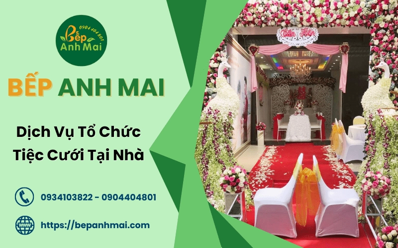 dịch vụ tổ chức tiệc cưới tại nhà