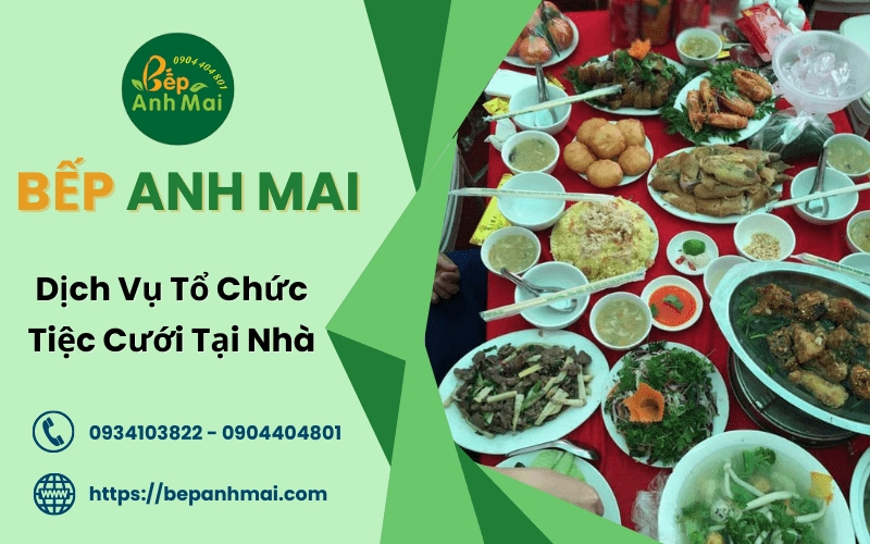dịch vụ tổ chức tiệc cưới tại nhà