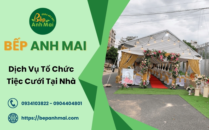 dịch vụ tổ chức tiệc cưới tại nhà
