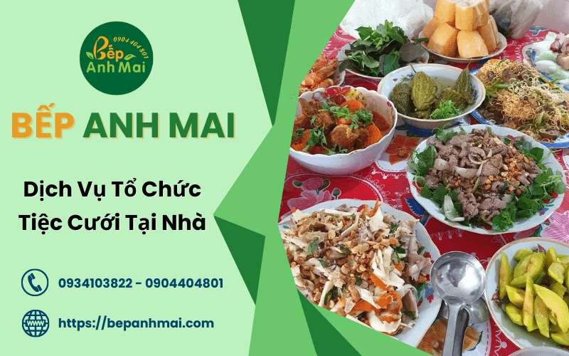 dịch vụ tổ chức tiệc cưới tại nhà