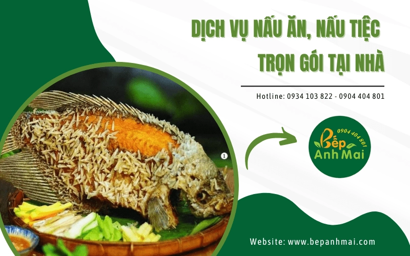 dịch vụ nấu ăn, nấu tiệc trọn gói