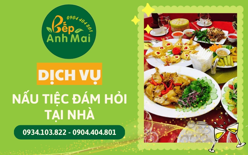 nấu tiệc đám hỏi
