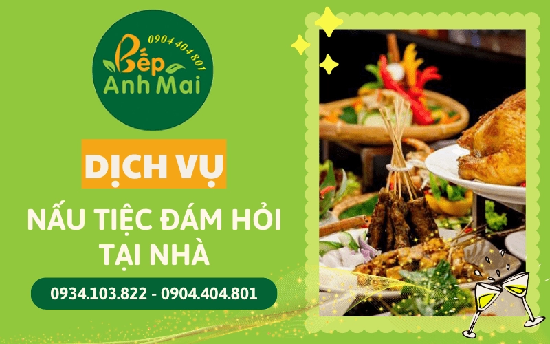 nấu tiệc đám hỏi