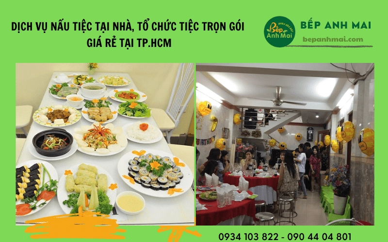 Dịch vụ nấu tiệc tại nhà