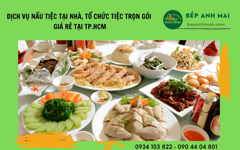 Dịch vụ nấu tiệc tại nhà