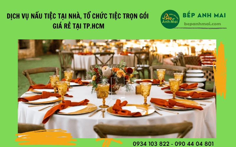 Dịch vụ nấu tiệc tại nhà