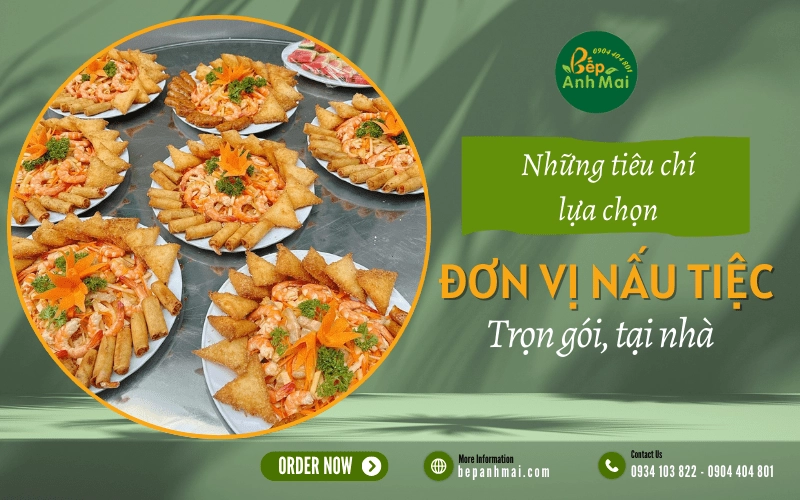 nấu tiệc trọn gói