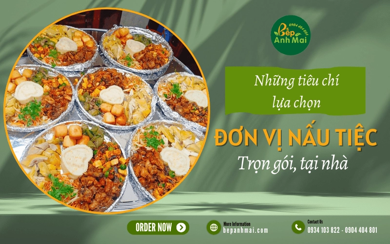 nấu tiệc trọn gói