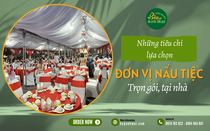 nấu tiệc trọn gói