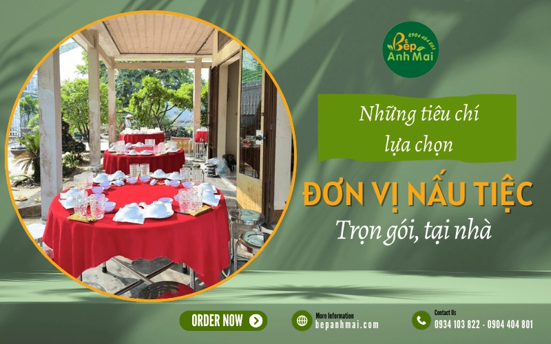 nấu tiệc trọn gói