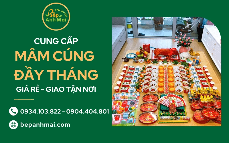 cúng đầy tháng