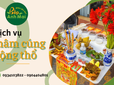 Dịch vụ cung cấp mâm cúng động thổ trọn gói cho công trình
